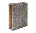 Cajetín jaspeado Folio Classic Grafoplás lomo 65 mm