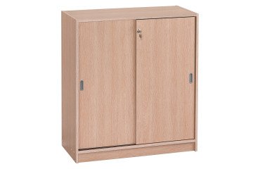 Armario bajo de madera Alt. 100 x An. 90 cm Harmonie / Excellens puertas correderas