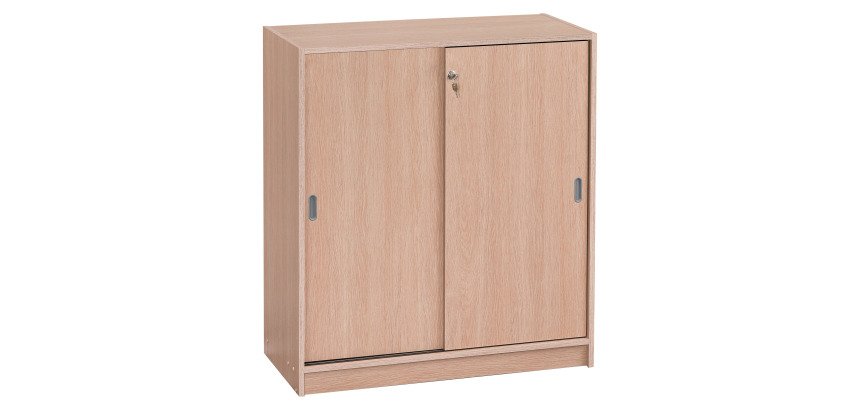 Armadio basso in legno H 100 x L 90 cm ante scorrevoli Harmonie/ Excellens