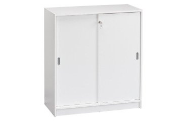Armario bajo de madera Alt. 100 x An. 90 cm Harmonie / Excellens puertas correderas