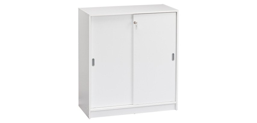 Low tambour cabinet wood H 100 x W 90 Harmonie/Excellens