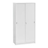 Hoge kast hout H 180 x B 90 schuifdeuren Harmonie/Excellens