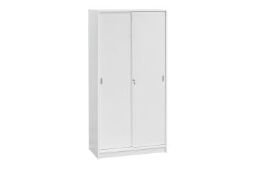 Armoire Harmonie / Excellens H 180 x L 90 x P 44 cm corps et portes coulissantes unicolore