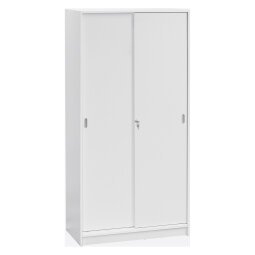 High cabinet wood H 180 x L 90 sliding doors Harmonie/Excellens