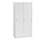 Armoire Harmonie / Excellens H 180 x L 90 x P 44 cm corps et portes coulissantes unicolore