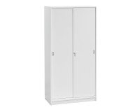 High cabinet wood H 180 x L 90 sliding doors Harmonie/Excellens