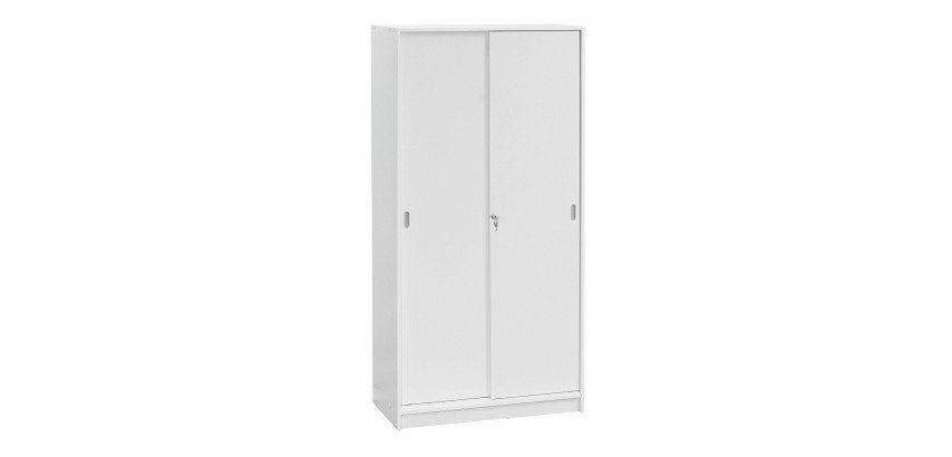 Schrank Harmonie / Excellens H 180 x L 90 x P 44 cm einfarbig mit Schiebetüren