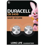 En_blister 2 piles lithium duracell 2450