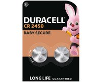 Pila de botón de litio de 3 V (CR2450) Duracell Special - Paquete de 2