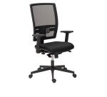 Silla de oficina Bruneau Activ' malla - patas nailon -  contacto permanente