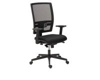 Silla de oficina Bruneau Activ' malla - patas nailon -  contacto permanente