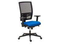 Silla de oficina Bruneau Activ' malla - patas nailon -  contacto permanente