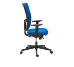 Silla de oficina Bruneau Activ' tejido - patas nailon - contacto permanente