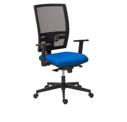 En_siege haut sy maille bleu