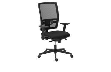 Silla de oficina Bruneau Activ' malla - patas nailon - sincronizada