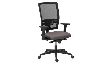 Silla de oficina Bruneau Activ' malla - patas nailon - sincronizada