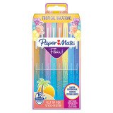 Stylo feutre Paper Mate Flair Tropical écriture moyenne - Pochette de 16 couleurs assorties