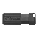 Clé USB Verbatim PinStripe noire 16 Go