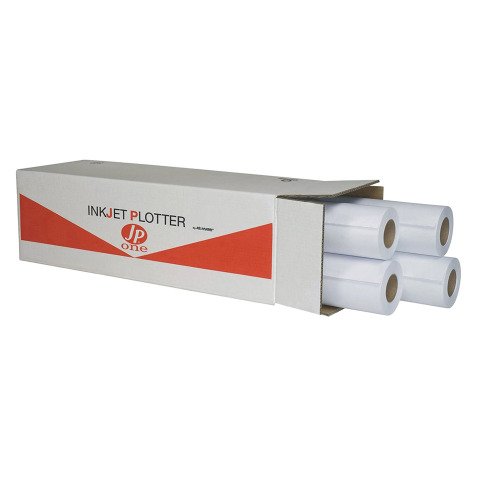 Carta plotter inkjet bianco opaco 914mmx50mt 80gr P.80M 8746 JP One