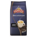 Cafe en grano descafeinado Saimaza - paquete de 500 g