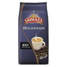 Cafe en grano descafeinado Saimaza - paquete de 500 g