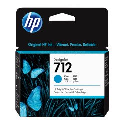 Cartuccia inchiostro Hp originale 712 colori 29 ml