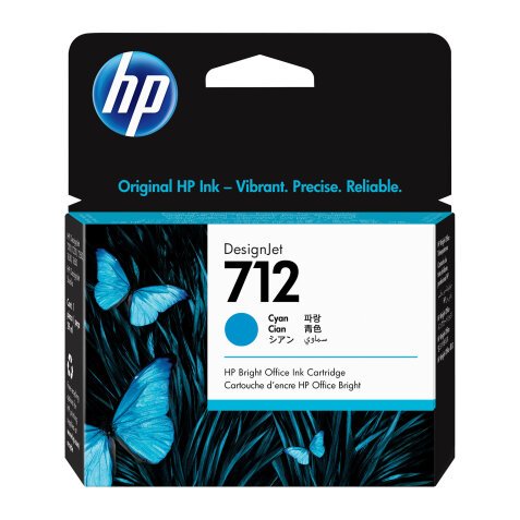 Hp Cartuccia 712 3ED67A ciano 29 ml