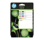 Hp Pack 4 cartucce 953 6ZC69AE ciano, magenta, giallo, nero