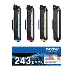 En_pack toner brother tn243cmyk nero, ciano, mage
