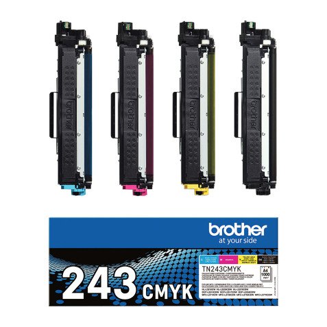 Brother Pack Toner TN243CMYK nero, ciano, magenta, giallo