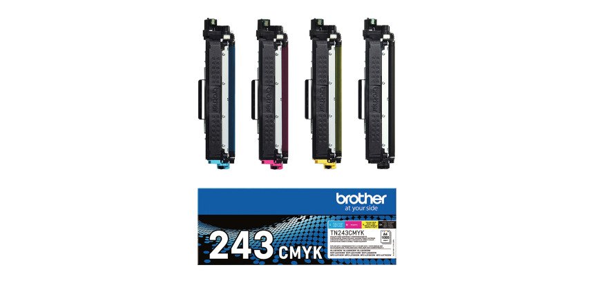 Brother Pack Toner TN243CMYK nero, ciano, magenta, giallo