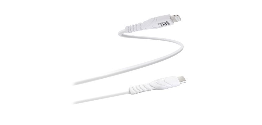 Cable USB-C/Apple lightning de TnB 2m