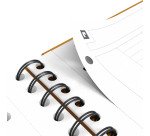 Cahier spirales Oxford Organiserbook A4+ 24 x 32 cm - ligné - 160 pages