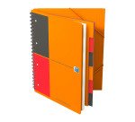 Cahier spirales Oxford Organiserbook A4+ 24 x 32 cm - ligné - 160 pages