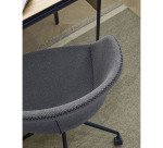 Chaise de bureau Yvette polyuréthane