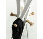 Portemanteau Chelsey 170 cm blanc