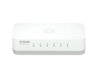 Router Conmutador de red no gestionado Fast Ethernet (10/100) Blanco D-Link GO-SW-5E