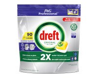 Dreft Original Lemon All in 1 dish - Bag of 90 capsules