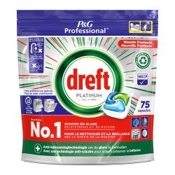 Dreft Platinum All in 1 vaatwas - Zak 75 capsules