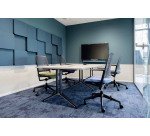 Chaise de bureau Willo avec accoudoirs