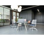 Chaise de bureau Willo avec accoudoirs