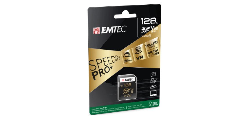 SD 128GB UHS-II U3 V60 Ultra Pro Emtec