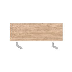 PANNELLO DIVISORIO 120 ROVERE LINEA WOOD-METAL