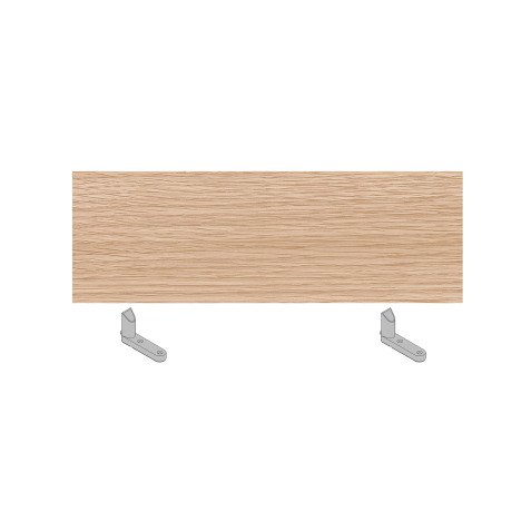 PANNELLO DIVISORIO 180 CM ROVERE LINEA WOOD-METAL