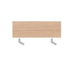 Pannello divisorio di colore bianco o rovere linea Wood-Metal