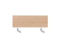 Pannello divisorio di colore bianco o rovere linea Wood-Metal