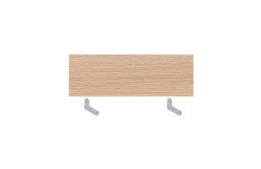 Pannello divisorio di colore bianco o rovere linea Wood-Metal