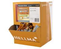 Sucre roux Hellma - Boîte distributrice de 500 sticks