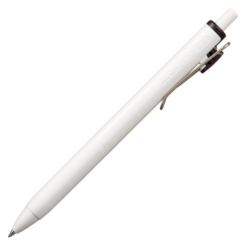 Boligrafo tinta gel clip Uni-ball One negro
