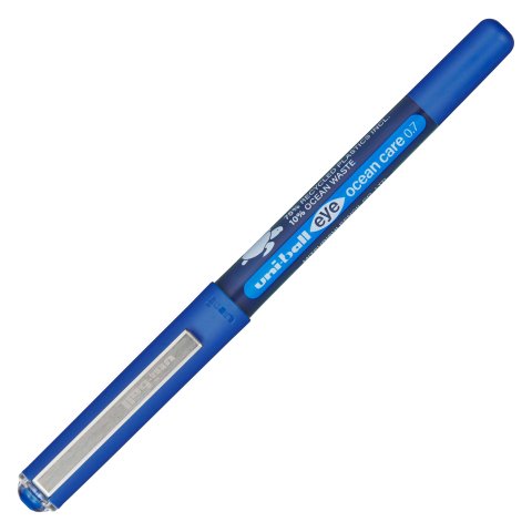 Bolígrafo tinta líquida Uni-ball Eye Ocean care 07 azul